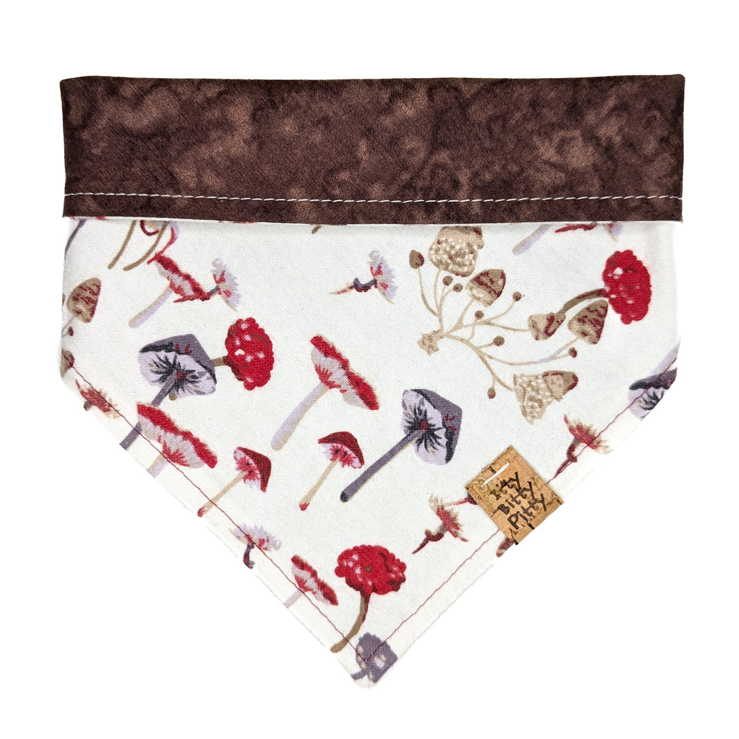 Red Mushrooms Pet Bandana