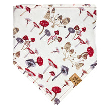 Load image into Gallery viewer, Red Mushrooms Pet Bandana
