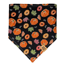 Load image into Gallery viewer, Pumpkin Donuts Pet Bandana
