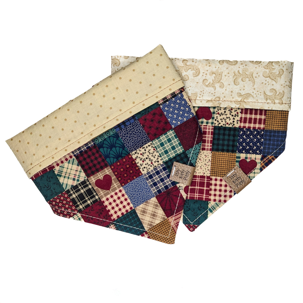 Autumn Quilt Pet Bandana