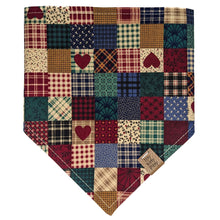 Load image into Gallery viewer, Autumn Quilt Pet Bandana
