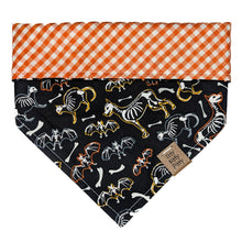 Load image into Gallery viewer, Skeletal Animals Pet Bandana
