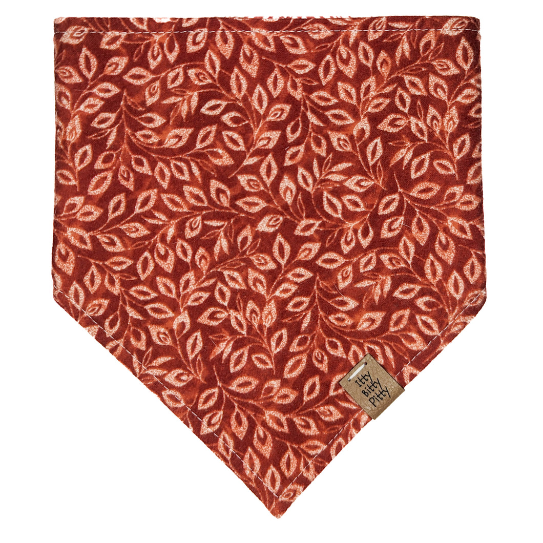 Winter Ivy Pet Bandana