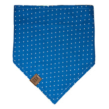 Load image into Gallery viewer, Blue Dog Bone Pet Bandana
