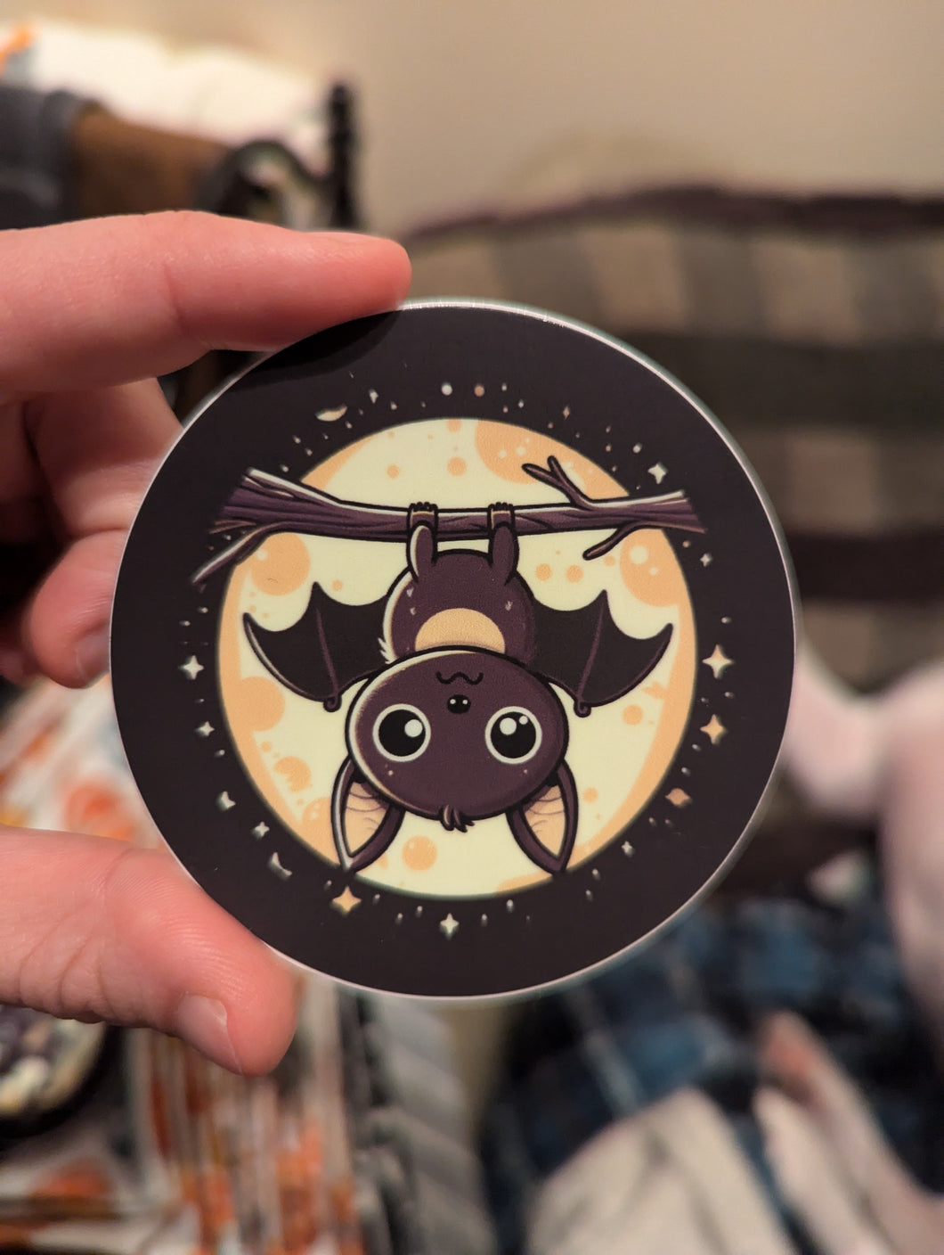 Black Bat Sticker