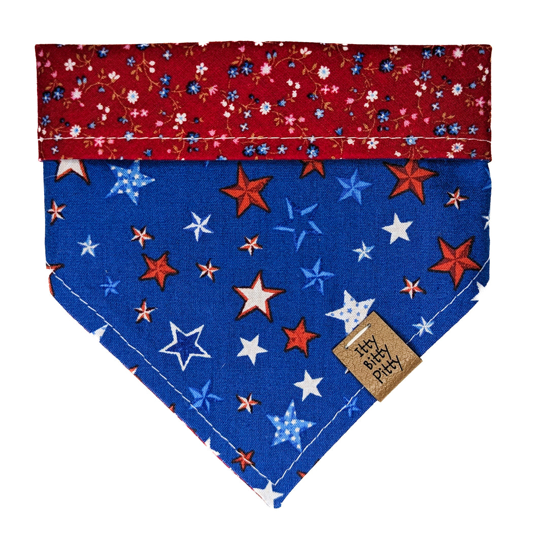 Stars on Blue Pet Bandana