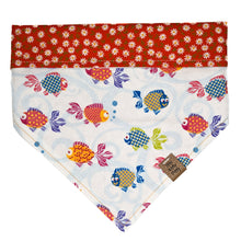 Load image into Gallery viewer, Rainbow Goldfish Pet Bandana
