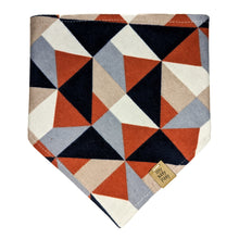 Load image into Gallery viewer, Geometric Christmas Pet Bandana
