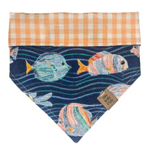 Load image into Gallery viewer, Just Keep Swimming Pet Bandana
