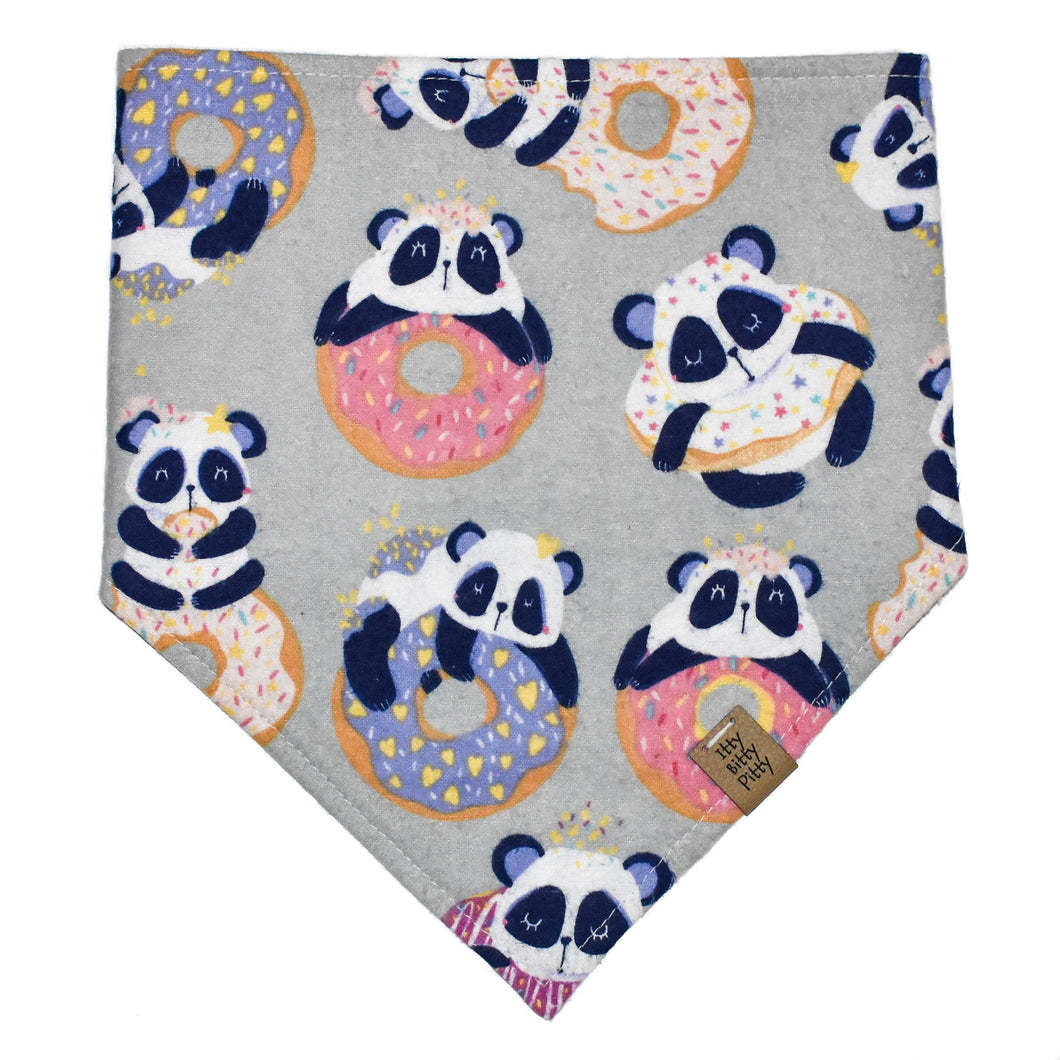 Panda Donuts Pet Bandana